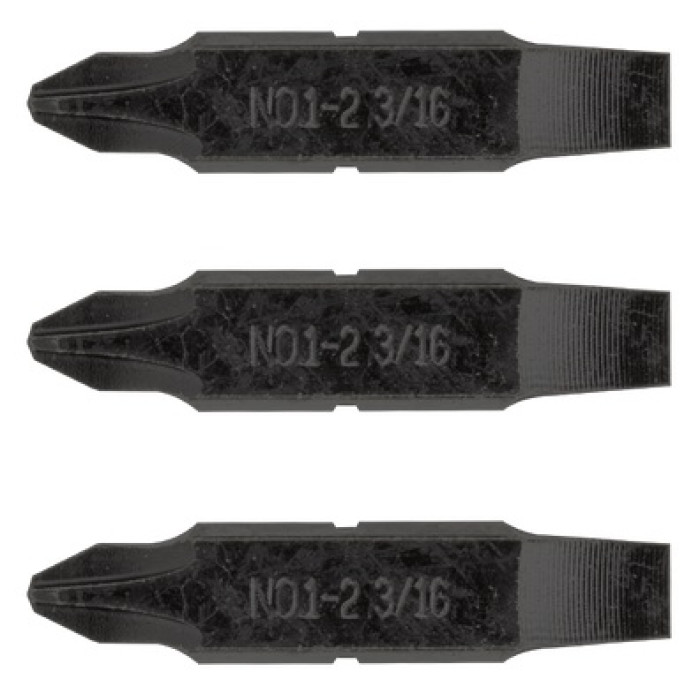 Набір Leatherman з трьох двосторонніх біт: викрутка №1-№2 хрестова Philips та плоска 3/16" (931024)