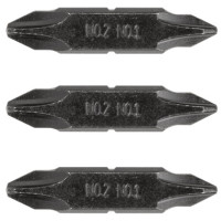 Набор Leatherman из трех двусторонних бит с крестовыми отвертками №1 и №2 Philips (931026)