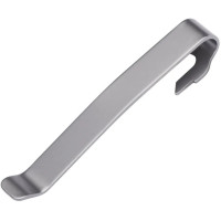 Сталева матова кліпса для Leatherman Quick-Release Pocket Clip Matte Silver (для Wave Plus, Wave Alpha, Charge Family, Surge) (934870)