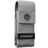 Чехол для мультитула Leatherman Nylon Sheath W/Pockets Large 4.75", серый нейлон с карманами-резинками (939919)