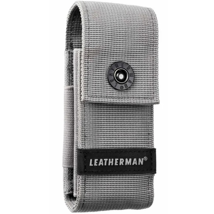Чехол для мультитула Leatherman Nylon Sheath W/Pockets Large 4.75", серый нейлон с карманами-резинками (939919)