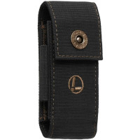 Чехол для мультитула Leatherman Nylon Sheath W/Pockets Large 4.75", черный нейлон с бронзовыми деталями и карманами-резинками (939952)