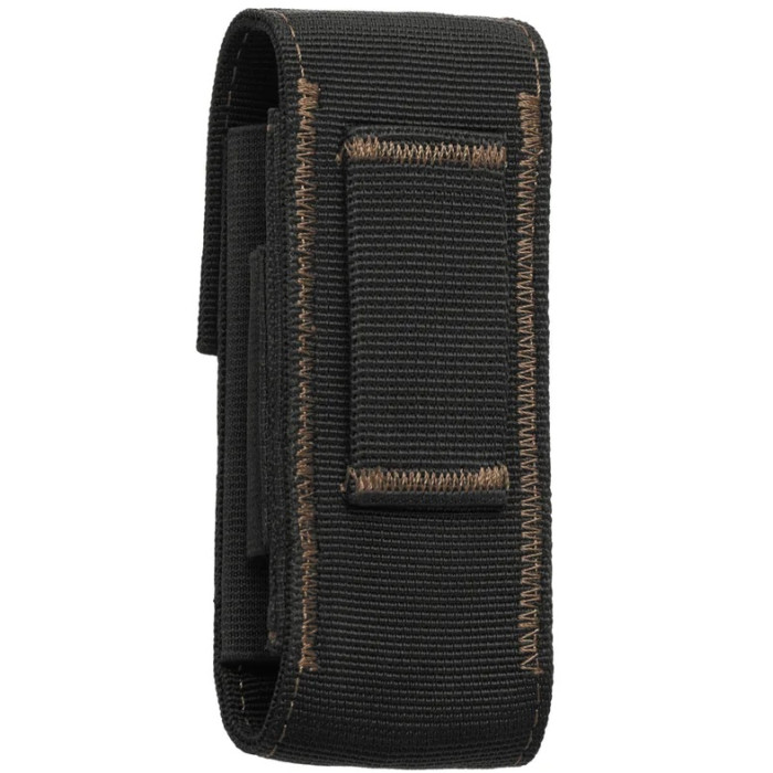 Чехол для мультитула Leatherman Nylon Sheath W/Pockets Large 4.75", черный нейлон с бронзовыми деталями и карманами-резинками (939952)