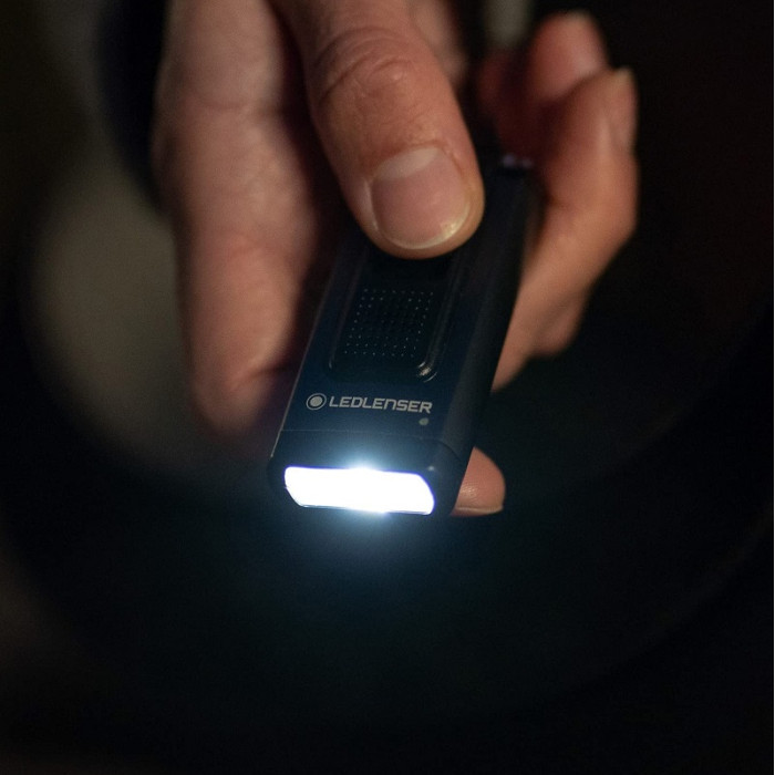 Ліхтар-брелок LedLenser K6R Safety Gray (502580)