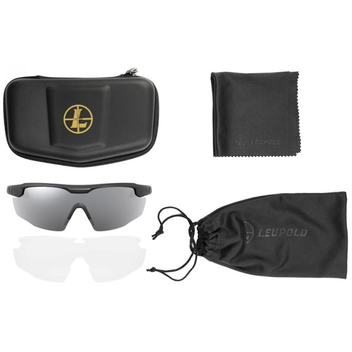 Окуляри тактичні Leupold Sentinel - Matte Black, Shadow Gray Flash (182669)