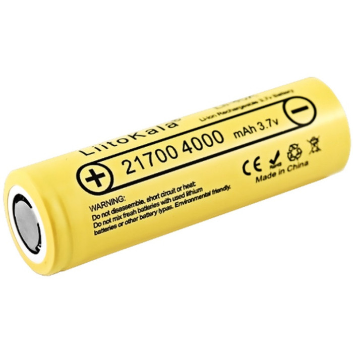 Акумулятор LiitoKala Lii-40A 21700 4000mah battery (Lii-40A)