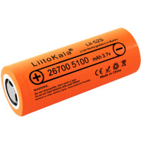 Акумулятор літій-іонний LiitoKala Lii-52S 26700 на 5200мАг 20A (Lii-52S)