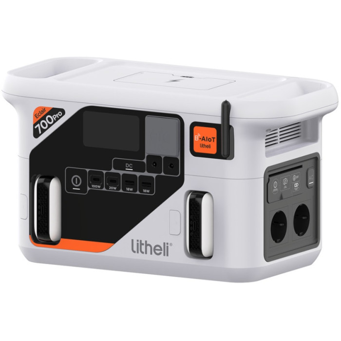 Портативна зарядна станція Litheli 800 Вт, 724 Вт·год, LiFePO4 + 2 Power Bank (U20EH16-0U200)