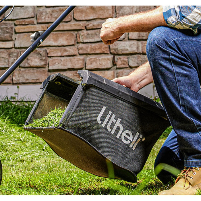 Акумуляторна газонокосарка Litheli, живлення від повербанку (УМБ Litheli Power Bank 20000 mAh, 45 W, 4А SE в комплекті) (U20LM00-0U110)