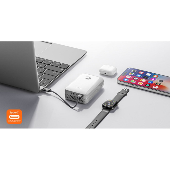Акумуляторна газонокосарка Litheli, живлення від повербанку (УМБ Litheli Power Bank 20000 mAh, 45 W, 4А SE в комплекті) (U20LM00-0U110)