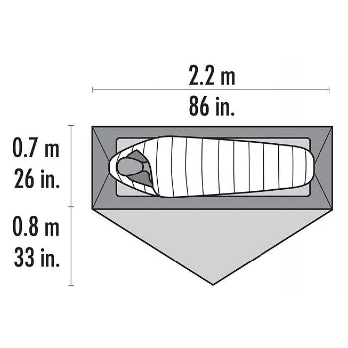 Палатка MSR Hubba HP green (05490)