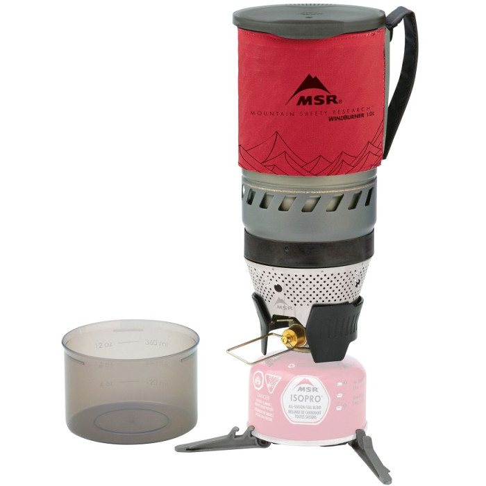 Система для приготування їжі MSR WindBurner 1.0L StoveSystem Red (14047)