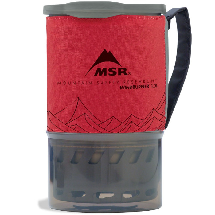 Система для приготування їжі MSR WindBurner 1.0L StoveSystem Red (14047)
