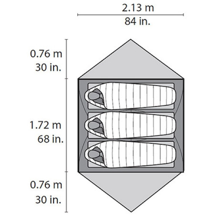Палатка MSR Elixir 3 green (09306)