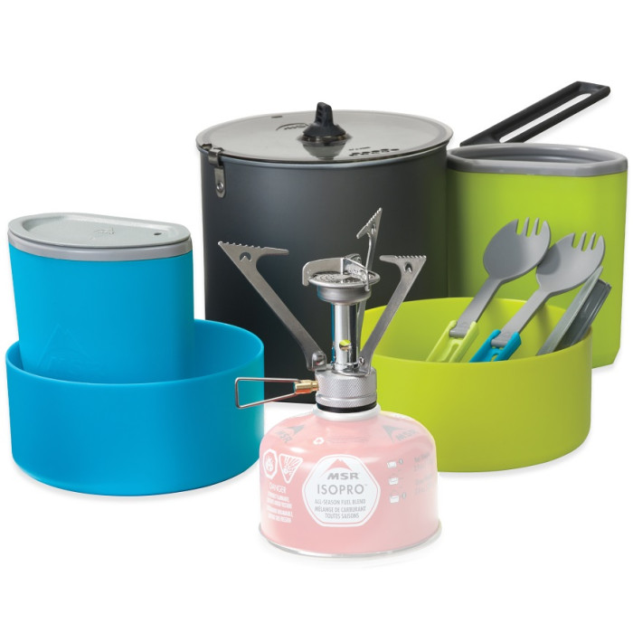 Газовий пальник + набір посуду MSR Pocketrocket Stove Kit (09567)