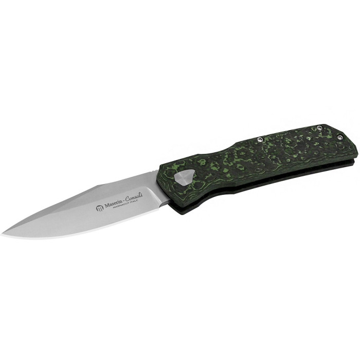 Ніж складаний Maserin Power, Magnacut, fat carbon green jungle (502/VM)