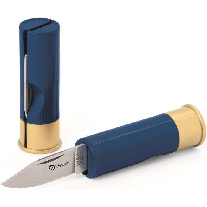Ніж складаний Maserin Cartridge cal.12, синій (70/B)