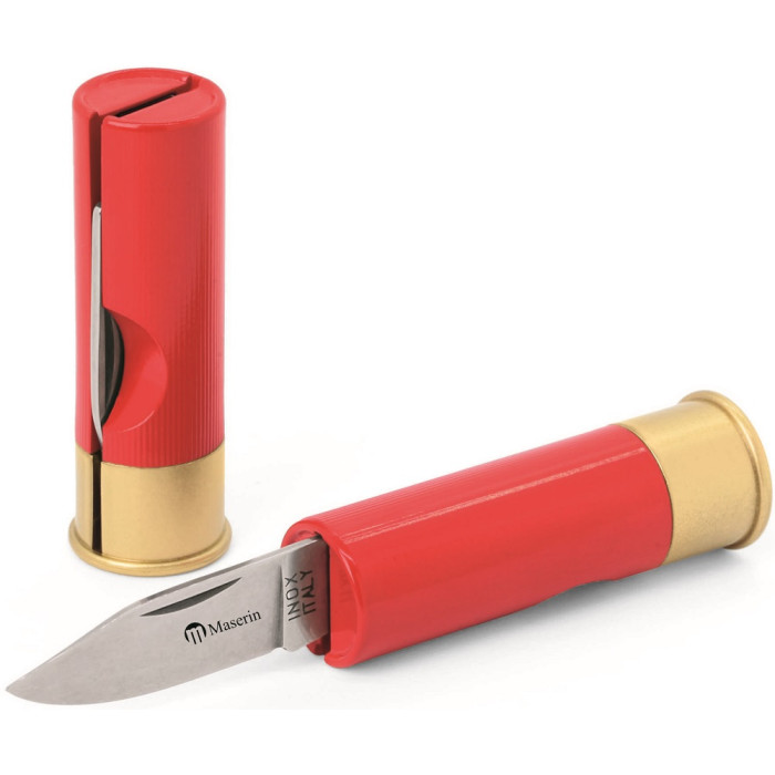 Ніж складаний Maserin Cartridge cal.12, червоний (70/R)