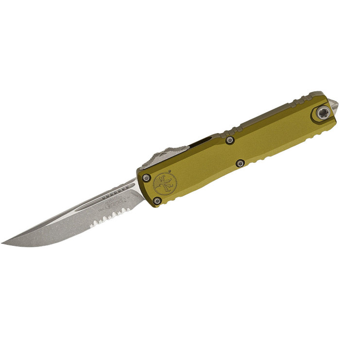 Ніж складаний Microtech Ultratech Gen IV OTF напівсерейтор S/E Apoc OD Green (11214-11APOD)