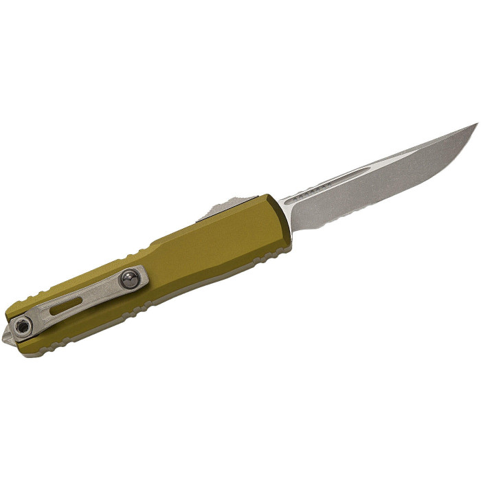 Ніж складаний Microtech Ultratech Gen IV OTF напівсерейтор S/E Apoc OD Green (11214-11APOD)