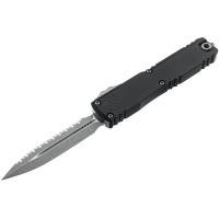 Нож складной Microtech Ultratech Gen IV OTF D/E серрейтор Apoc Black (11224-12AP)