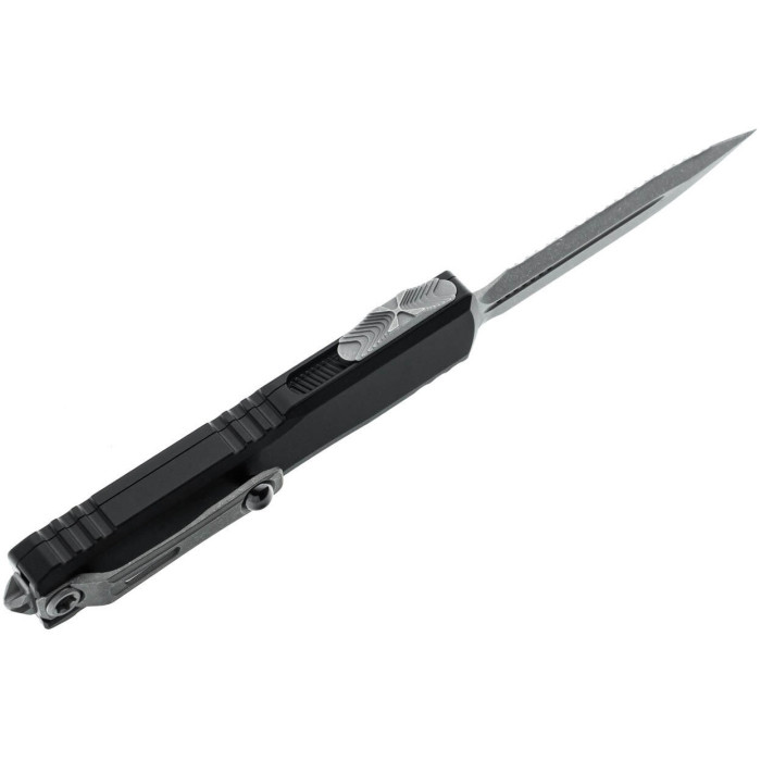 Нож складной Microtech Ultratech Gen IV OTF D/E серрейтор Apoc Black (11224-12AP)