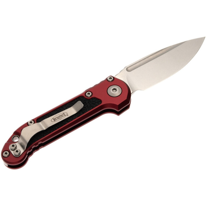 Ніж складаний Microtech L.U.D.T. S/E Gen III, stonewash клинок, руків'я merlot (1135-10MR)