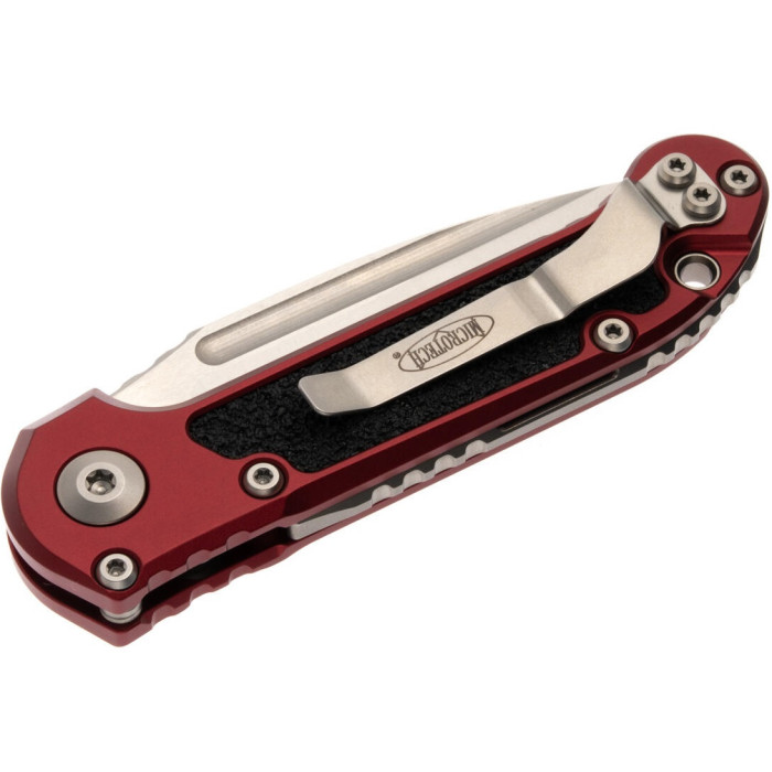 Ніж складаний Microtech L.U.D.T. S/E Gen III, stonewash клинок, руків'я merlot (1135-10MR)
