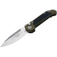 Нож складной Microtech L.U.D.T. S/E Gen III, stonewash клинок, рукоятка OD Green (1135-10OD)