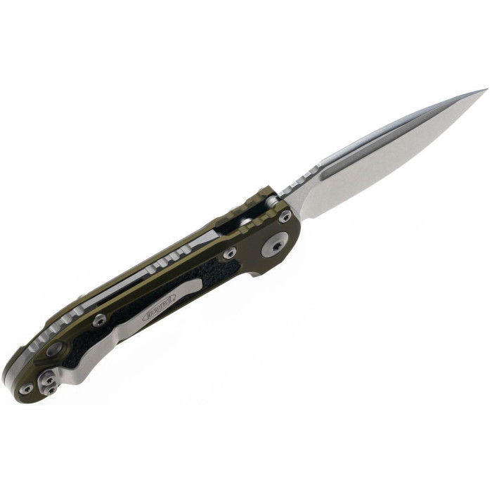 Ніж складаний Microtech L.U.D.T. S/E Gen III, stonewash клинок, руків'я OD Green (1135-10OD)
