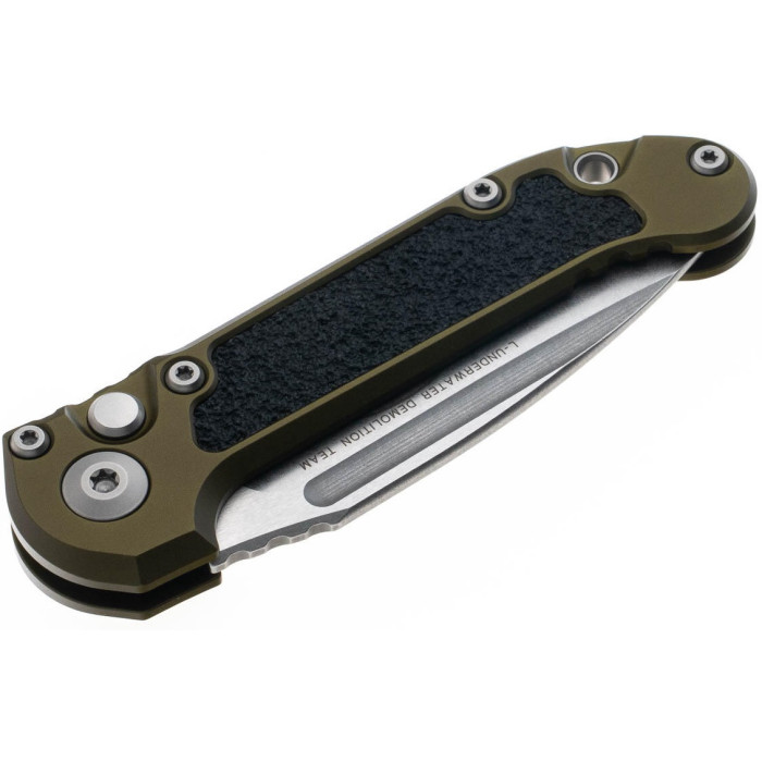 Ніж складаний Microtech L.U.D.T. S/E Gen III, stonewash клинок, руків'я OD Green (1135-10OD)
