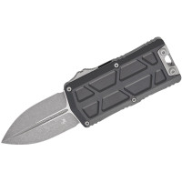 Нож складной Microtech Exocet II OTF D/E Apoc Standard Black (1157-10AP)