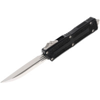 Нож складной Microtech Scarab II Gen III D/E-S, stonewash, черный (1180-10)