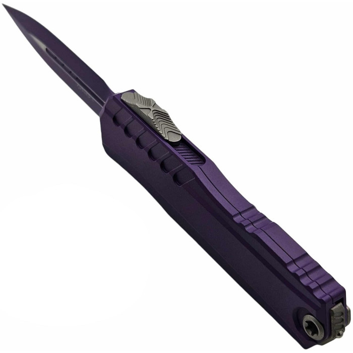 Нож складной Microtech Cypher II D/E OTF, Standard, Cerakote Total Purple (1242-1PU-C16Z13)