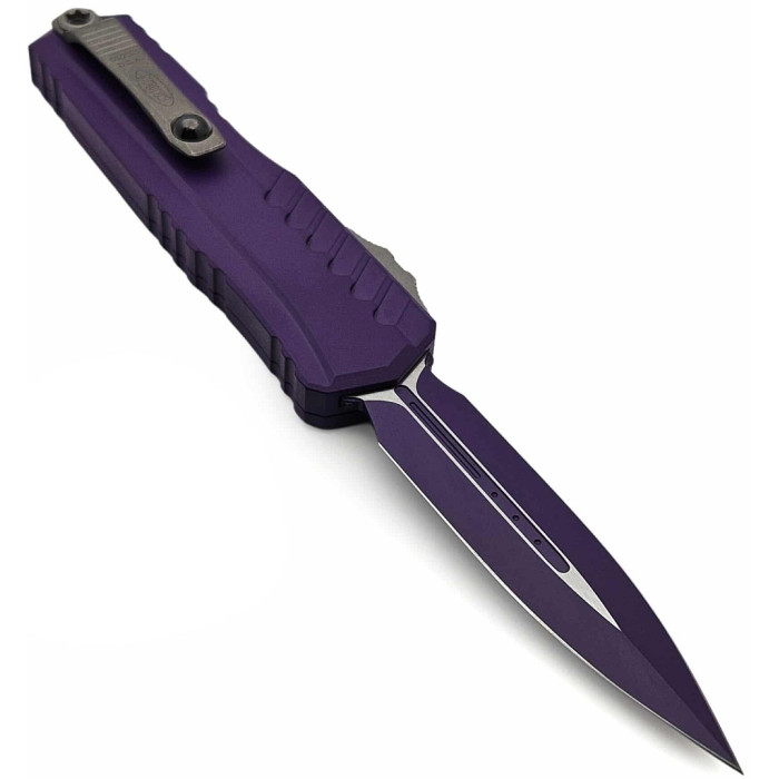 Нож складной Microtech Cypher II D/E OTF, Standard, Cerakote Total Purple (1242-1PU-C16Z13)