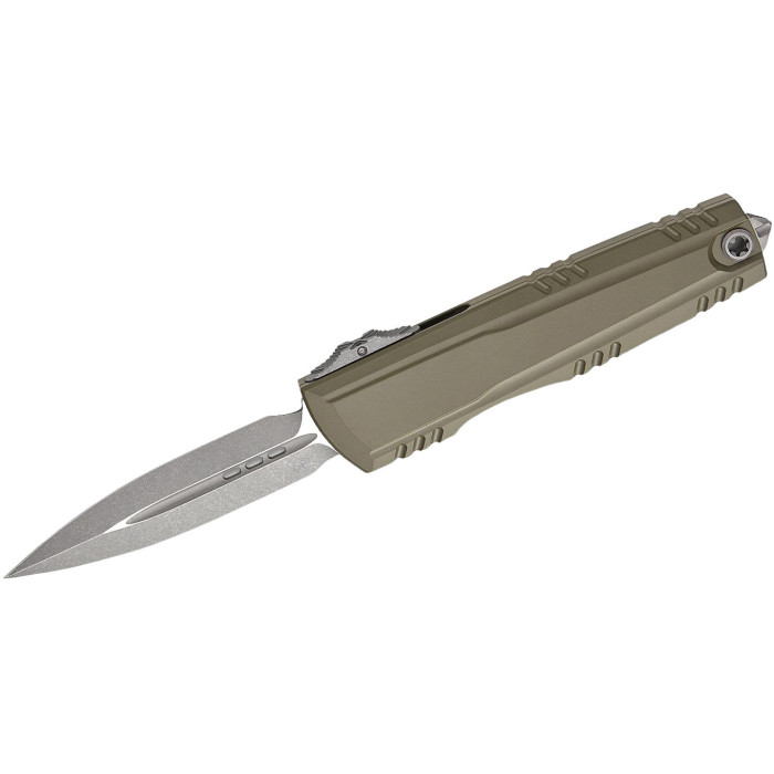 Нож складной Microtech Luminary ZBP OTF, Signature series, Moss Green, Tritium Button (1270-10APMGS)