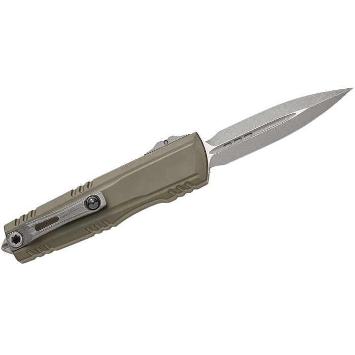 Нож складной Microtech Luminary ZBP OTF, Signature series, Moss Green, Tritium Button (1270-10APMGS)