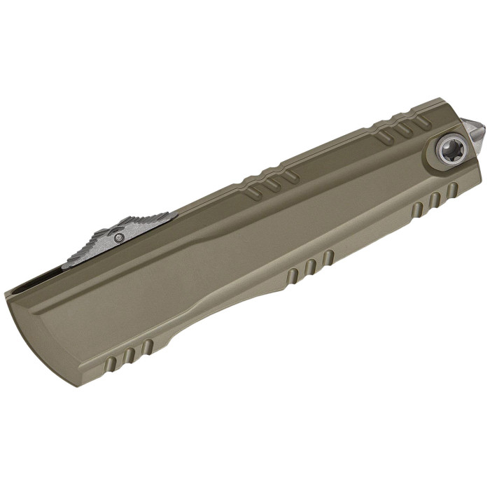 Нож складной Microtech Luminary ZBP OTF, Signature series, Moss Green, Tritium Button (1270-10APMGS)
