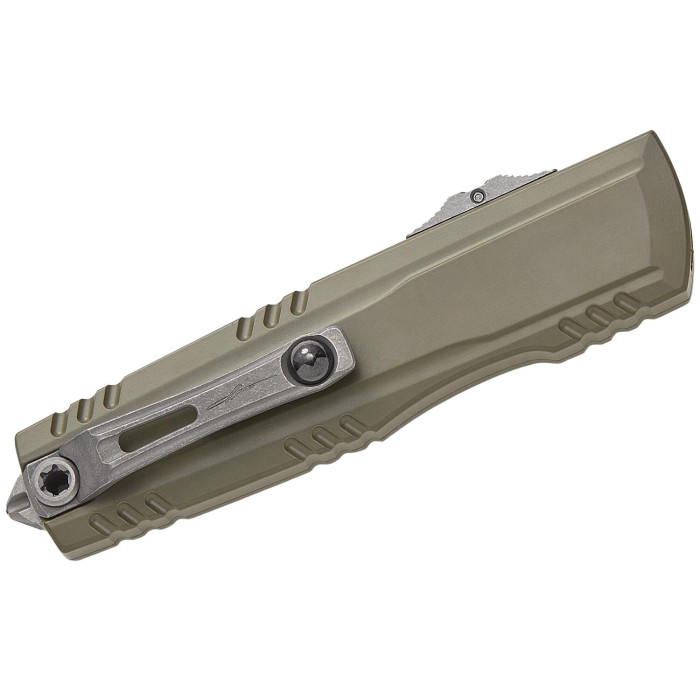 Нож складной Microtech Luminary ZBP OTF, Signature series, Moss Green, Tritium Button (1270-10APMGS)