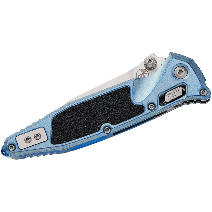 Нож складной Microtech Socom Ram-Lok Spear Marfione Select Ice Blue Ti Textured (160RL-10SMS7)