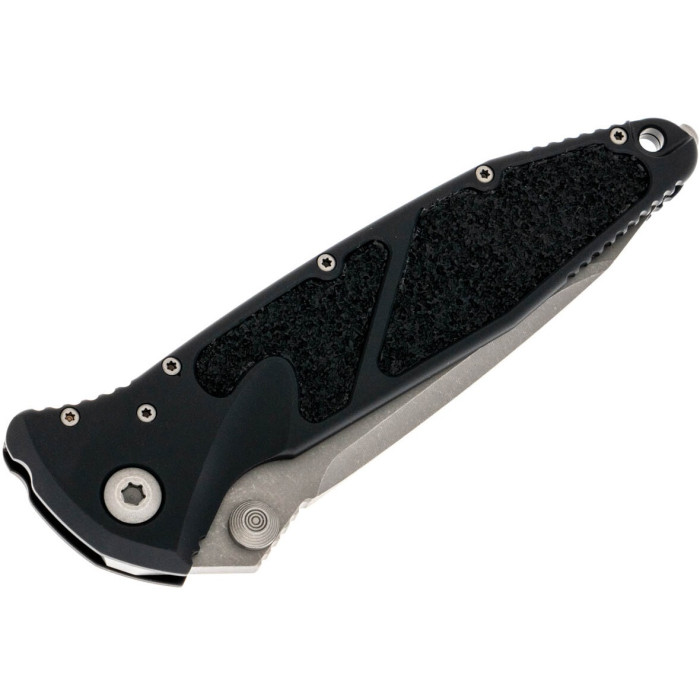 Ніж складаний Microtech Socom Elite T/E-M, tanto, Apoc, чорний (161-10AP)
