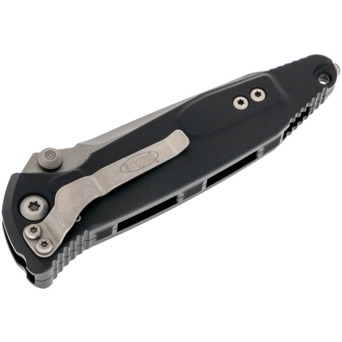Ніж складаний Microtech Socom Elite T/E-M, tanto, Apoc, чорний (161-10AP)