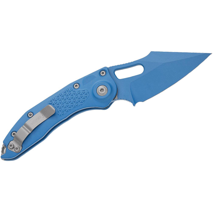 Ніж складаний Microtech Stitch S/E Standard Cerakote blue bead blast hardware (169-1BL-X1Z15)
