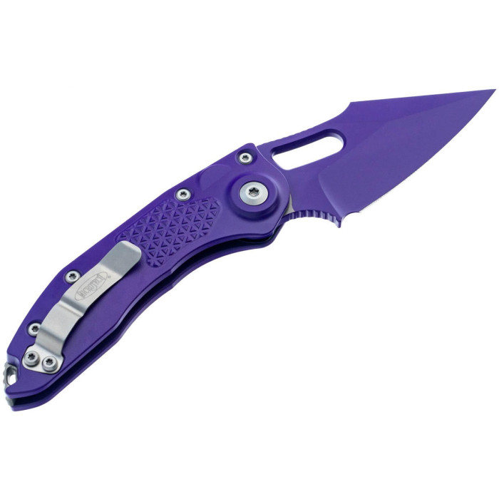 Ніж складаний Microtech Stitch S/E Standard Cerakote Purple (169-1PU-X16)