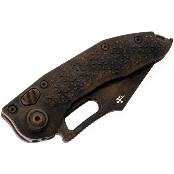 Нож складной Microtech Stitch S/E полусеррейтор Plague Outbreak Signature Series (169-2PLOBS)