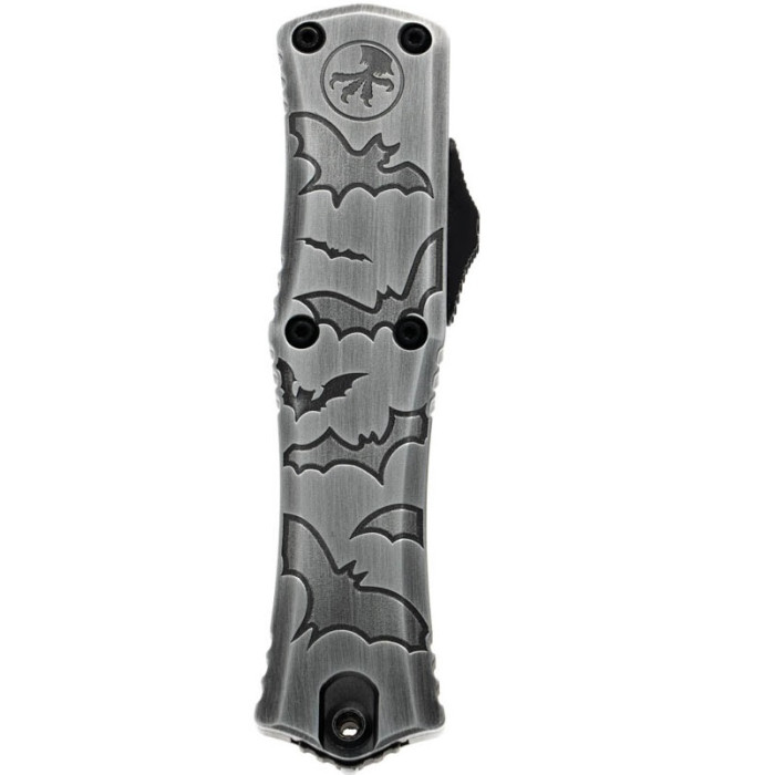 Нож складной Microtech Hera II Mini D/E OTF, Signature Brushed Metal Bats (1702M-1BMHWBAS)
