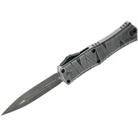 Нож складной Microtech Hera II Mini D/E OTF, Signature Brushed Metal Mummy (1702M-1BMHWMYS)