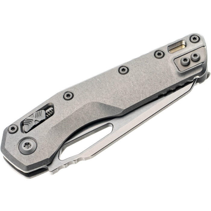 Нож складной Microtech MSI Ram-Lok Marfione Select Stonewash Slab side Titanium w/bronze (210-10MS1)