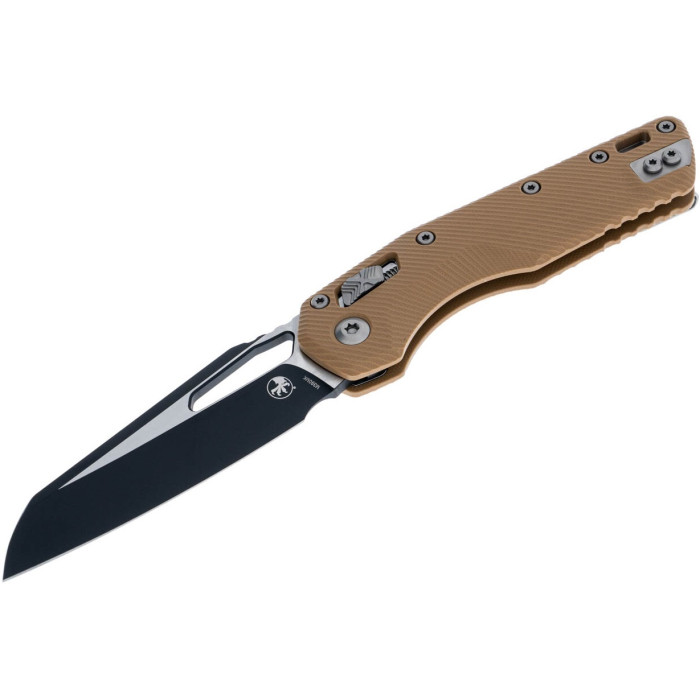 Ніж складаний Microtech MSI SE, fluted black, G10, tan (210-1FLGTTA)