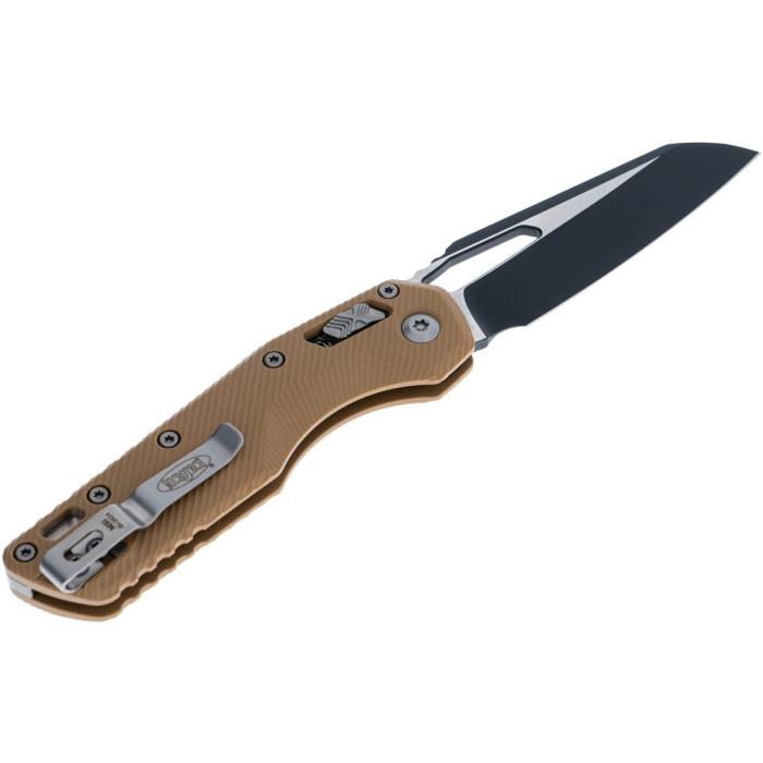 Ніж складаний Microtech MSI SE, fluted black, G10, tan (210-1FLGTTA)